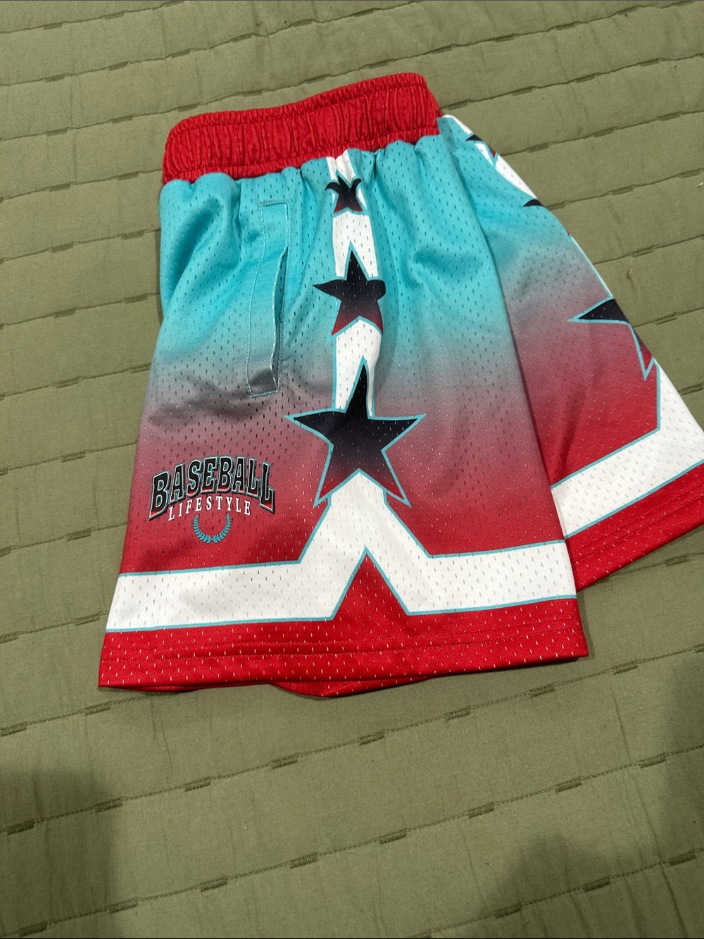 Kids baseball 101 shorts - Picture 3 of 4
